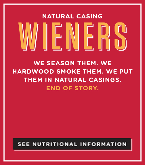 NATURAL CASING WIENERS