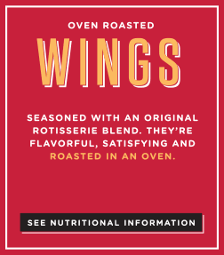 OVEN ROASTED WINGS